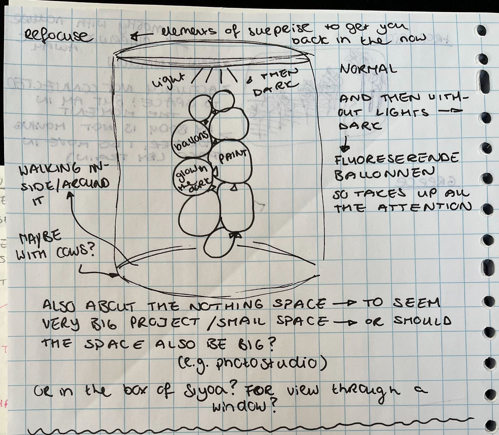 Image of a drawing of balloons